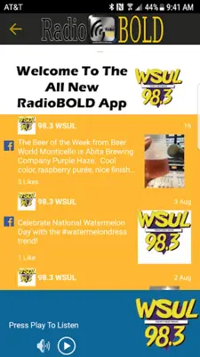 RadioBOLD android App screenshot 0