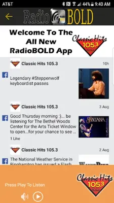 RadioBOLD android App screenshot 1